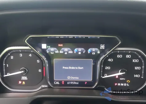 2021 GMC Sierra 1500 4Wd Short Box Denali z USA, uszkodzony, nr VIN 3GTU9FED7MG438165